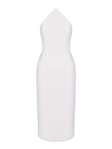 Strapless Midi Dress