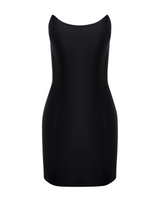 Strapless Silk Wool Mini Dress