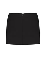 Low Rise Embellished Mini Skirt